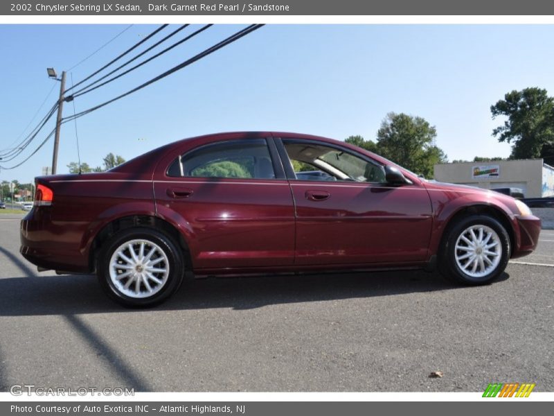  2002 Sebring LX Sedan Dark Garnet Red Pearl