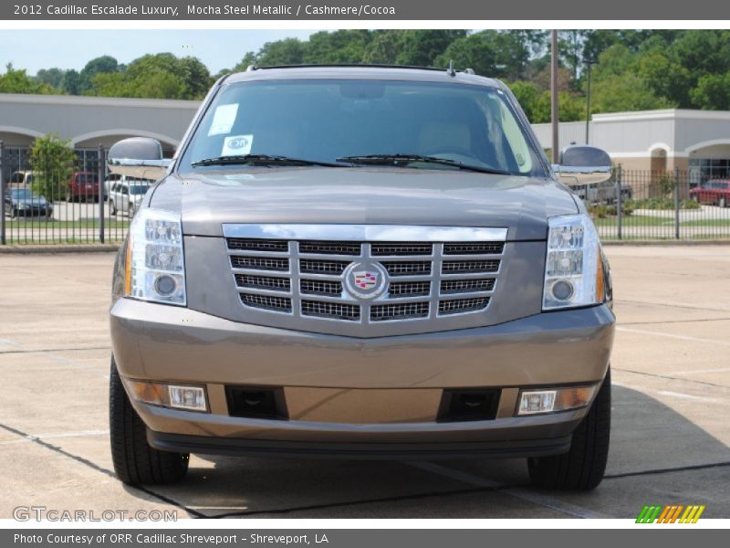 Mocha Steel Metallic / Cashmere/Cocoa 2012 Cadillac Escalade Luxury