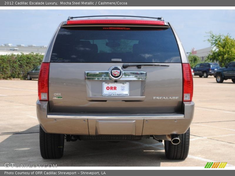 Mocha Steel Metallic / Cashmere/Cocoa 2012 Cadillac Escalade Luxury