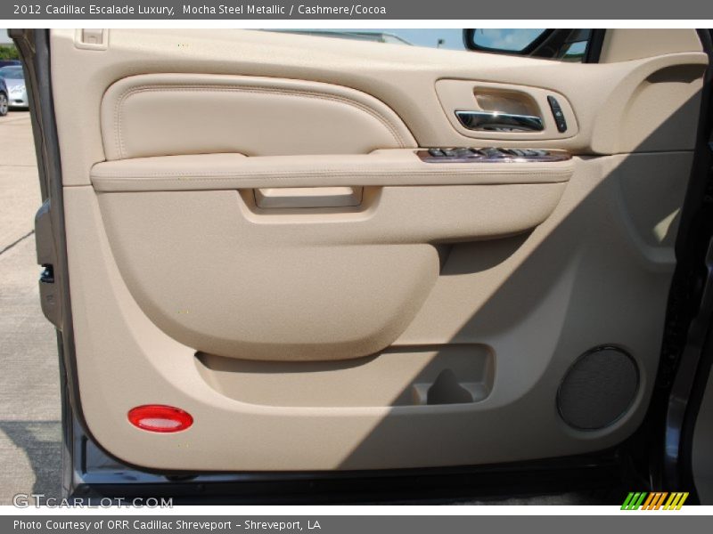 Mocha Steel Metallic / Cashmere/Cocoa 2012 Cadillac Escalade Luxury