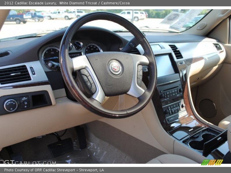 Dashboard of 2012 Escalade Luxury