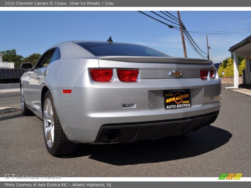 Silver Ice Metallic / Gray 2010 Chevrolet Camaro SS Coupe