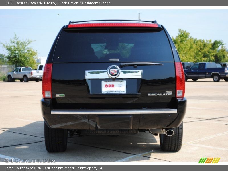 Black Raven / Cashmere/Cocoa 2012 Cadillac Escalade Luxury
