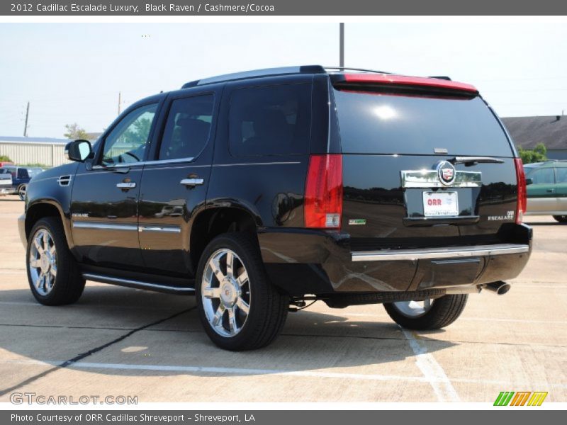 Black Raven / Cashmere/Cocoa 2012 Cadillac Escalade Luxury