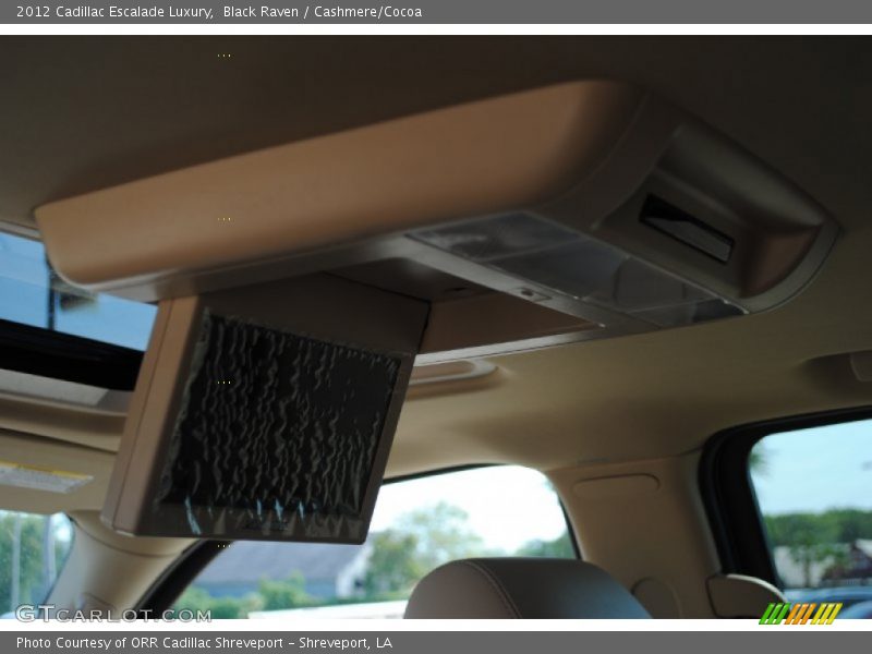Black Raven / Cashmere/Cocoa 2012 Cadillac Escalade Luxury