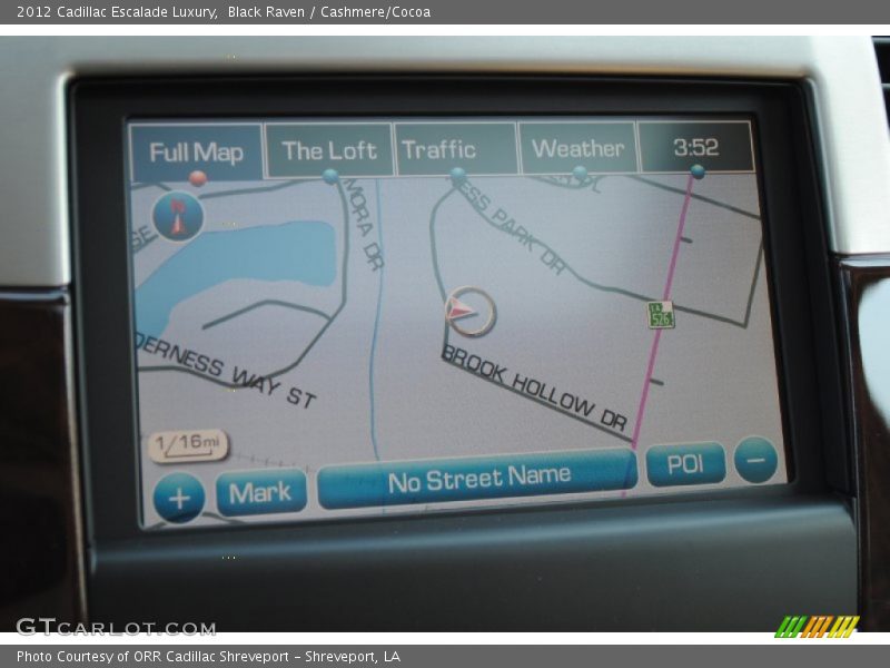 Navigation of 2012 Escalade Luxury
