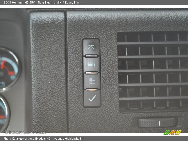 Slate Blue Metallic / Ebony Black 2008 Hummer H2 SUV