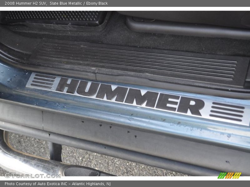 Slate Blue Metallic / Ebony Black 2008 Hummer H2 SUV