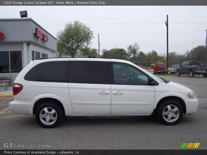 Stone White / Medium Slate Gray 2006 Dodge Grand Caravan SXT