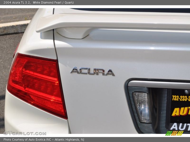 White Diamond Pearl / Quartz 2004 Acura TL 3.2