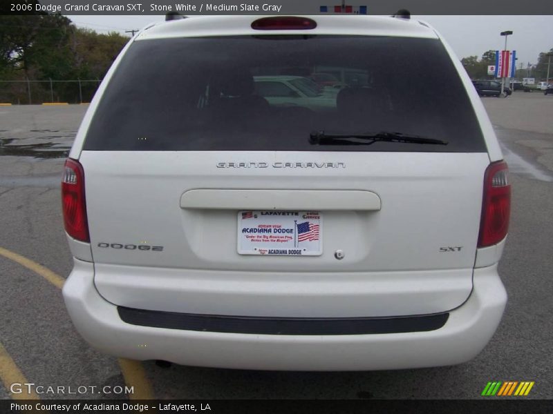 Stone White / Medium Slate Gray 2006 Dodge Grand Caravan SXT
