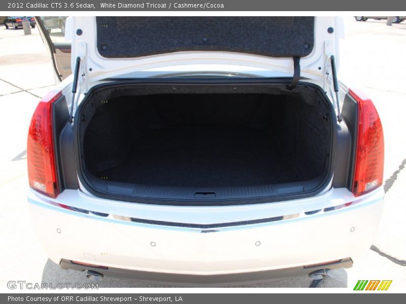 White Diamond Tricoat / Cashmere/Cocoa 2012 Cadillac CTS 3.6 Sedan