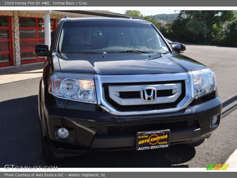 Formal Black / Gray 2009 Honda Pilot EX 4WD