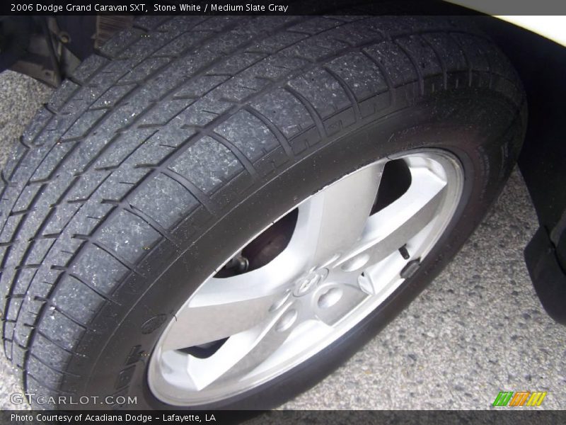 Stone White / Medium Slate Gray 2006 Dodge Grand Caravan SXT