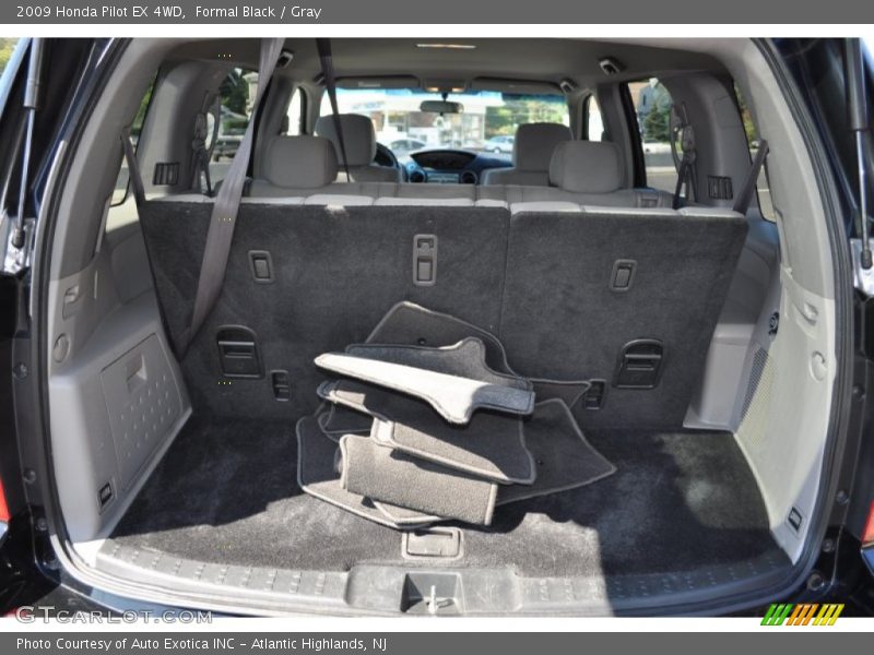 Formal Black / Gray 2009 Honda Pilot EX 4WD