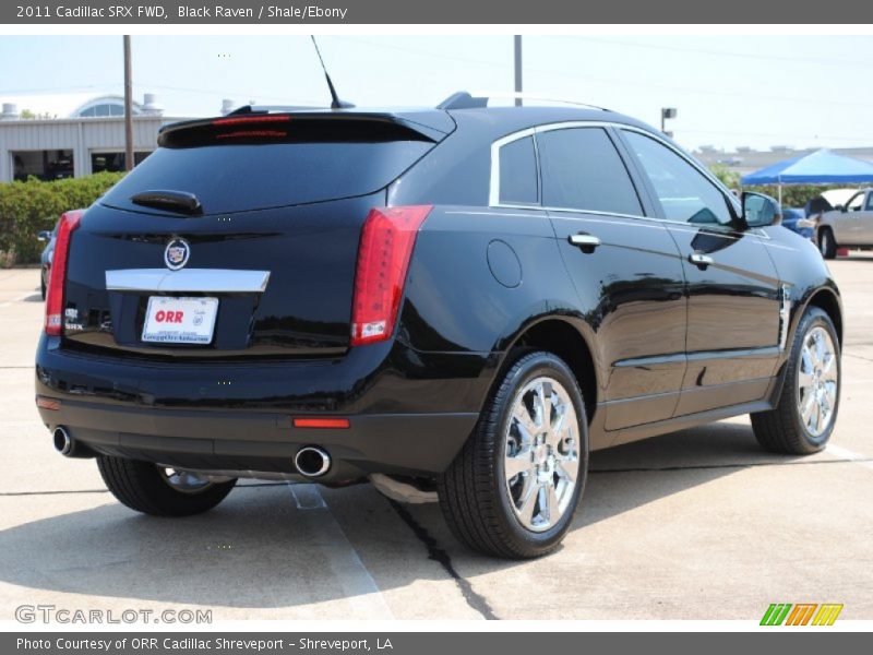 Black Raven / Shale/Ebony 2011 Cadillac SRX FWD