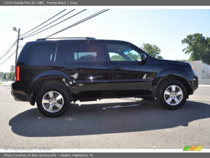 Formal Black / Gray 2009 Honda Pilot EX 4WD