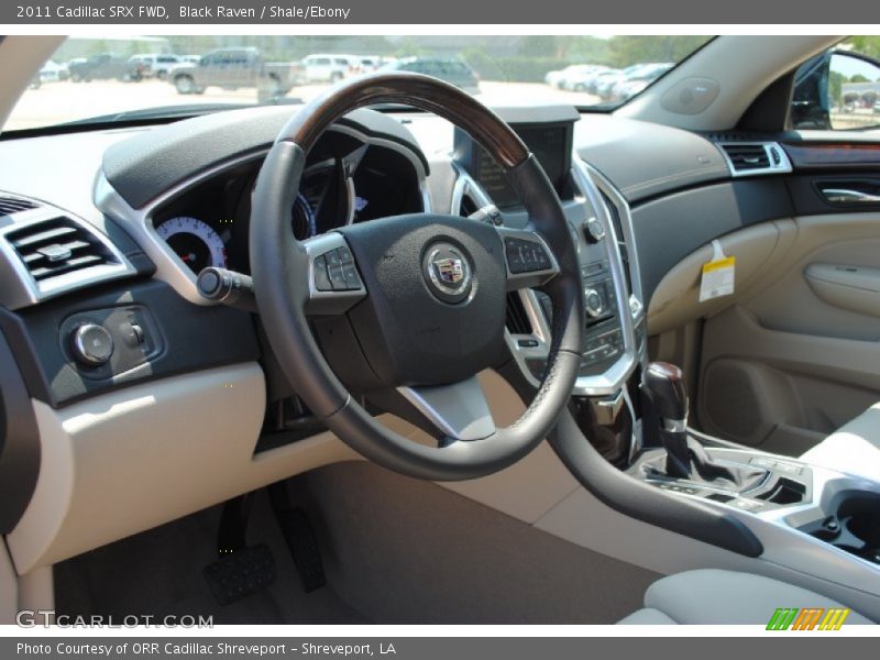 Black Raven / Shale/Ebony 2011 Cadillac SRX FWD
