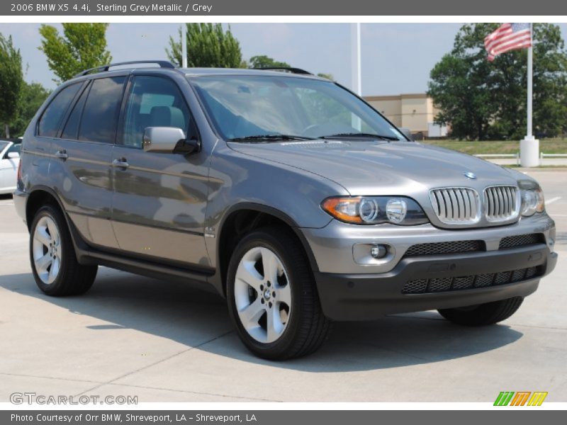 Sterling Grey Metallic / Grey 2006 BMW X5 4.4i