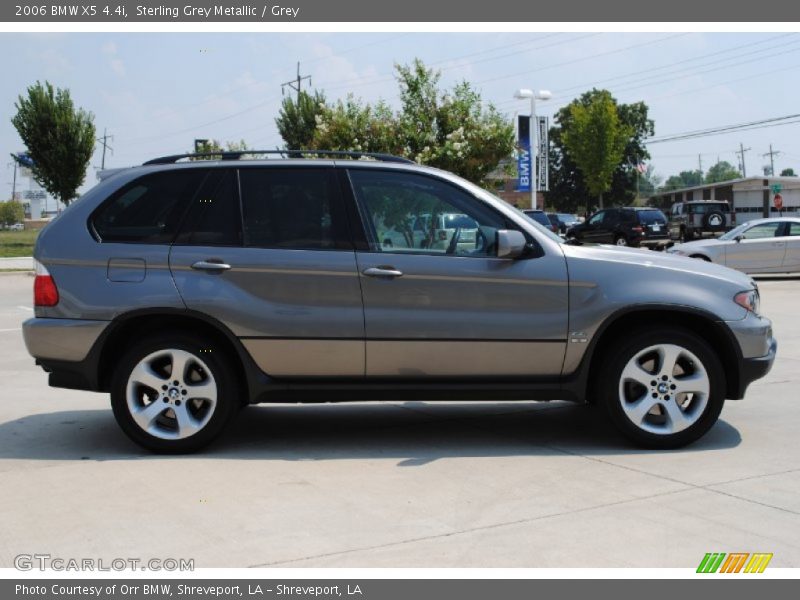 Sterling Grey Metallic / Grey 2006 BMW X5 4.4i