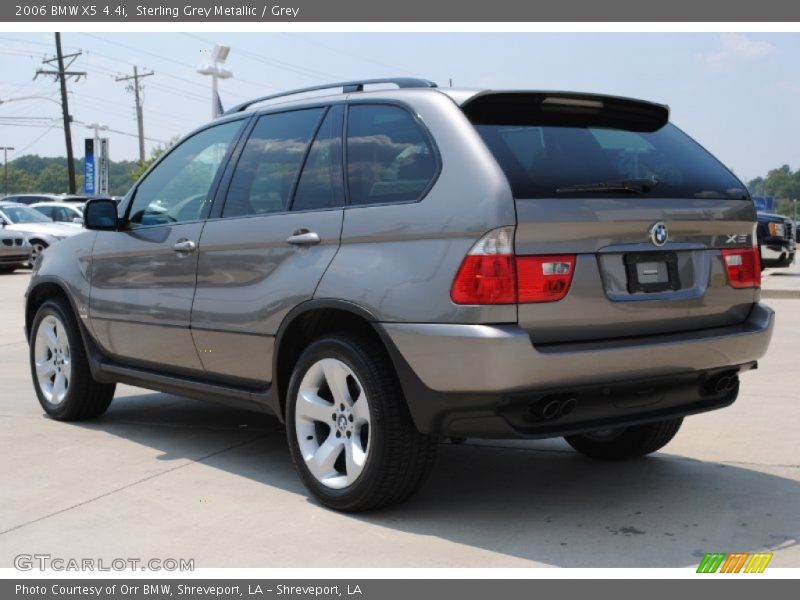 Sterling Grey Metallic / Grey 2006 BMW X5 4.4i