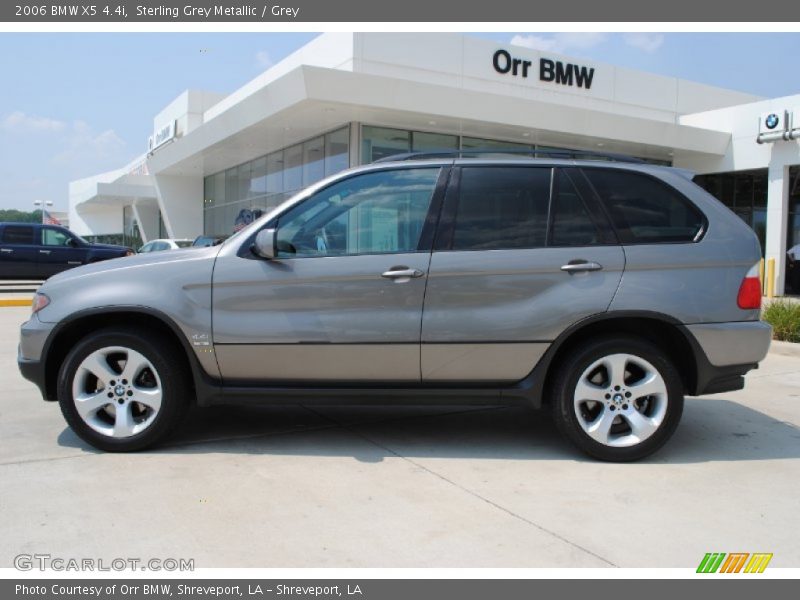 Sterling Grey Metallic / Grey 2006 BMW X5 4.4i