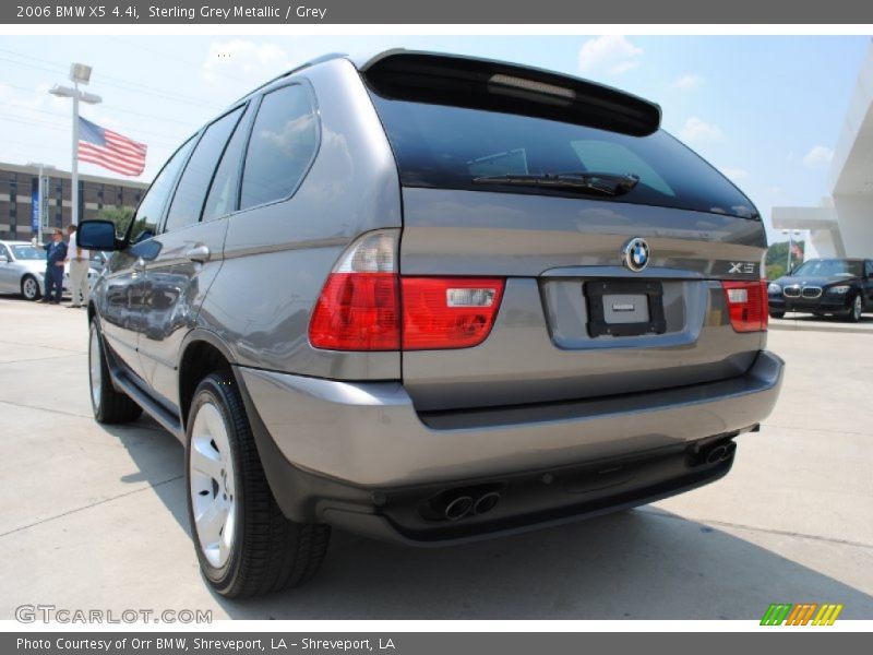 Sterling Grey Metallic / Grey 2006 BMW X5 4.4i