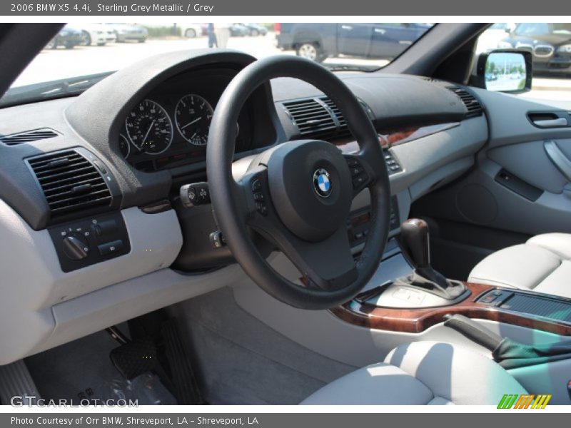 Sterling Grey Metallic / Grey 2006 BMW X5 4.4i