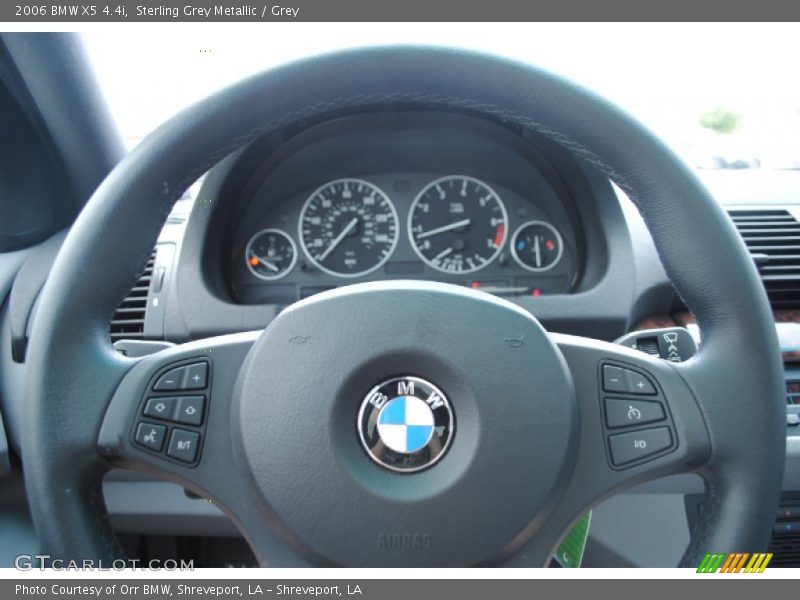 Sterling Grey Metallic / Grey 2006 BMW X5 4.4i