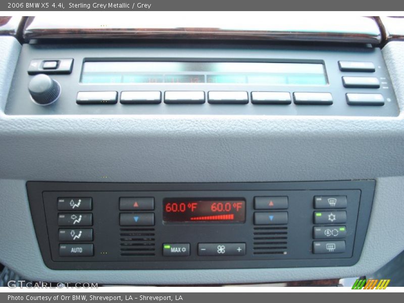 Sterling Grey Metallic / Grey 2006 BMW X5 4.4i