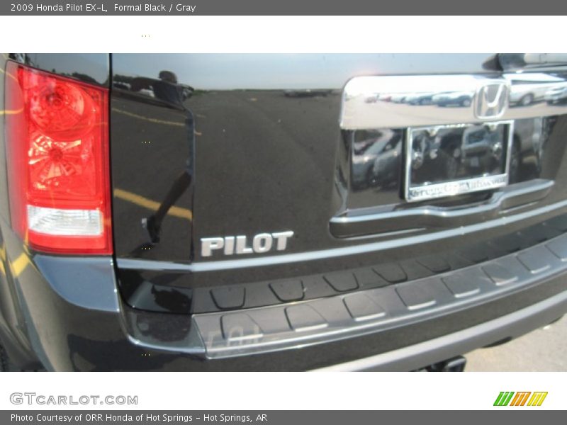 Formal Black / Gray 2009 Honda Pilot EX-L