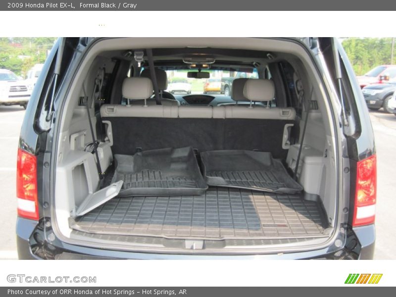 Formal Black / Gray 2009 Honda Pilot EX-L