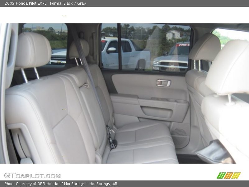 Formal Black / Gray 2009 Honda Pilot EX-L