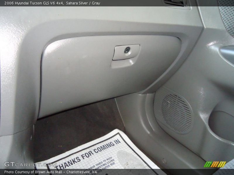 Sahara Silver / Gray 2006 Hyundai Tucson GLS V6 4x4