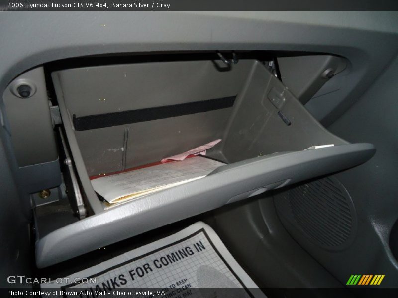 Sahara Silver / Gray 2006 Hyundai Tucson GLS V6 4x4