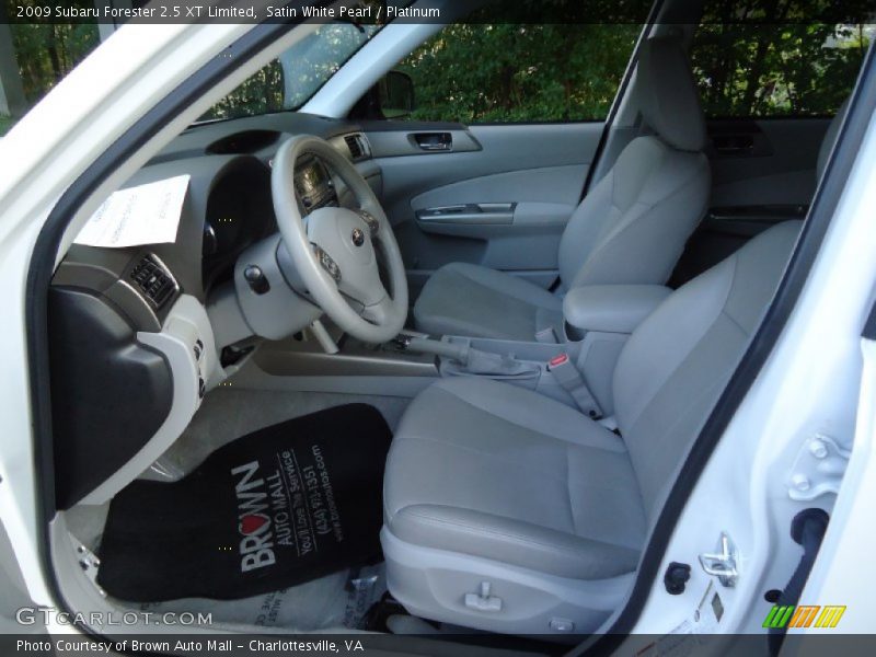  2009 Forester 2.5 XT Limited Platinum Interior