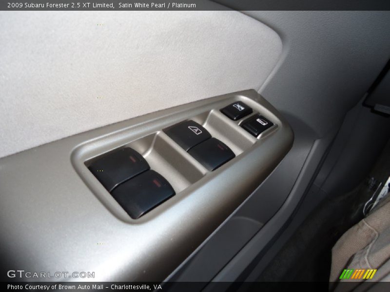 Satin White Pearl / Platinum 2009 Subaru Forester 2.5 XT Limited