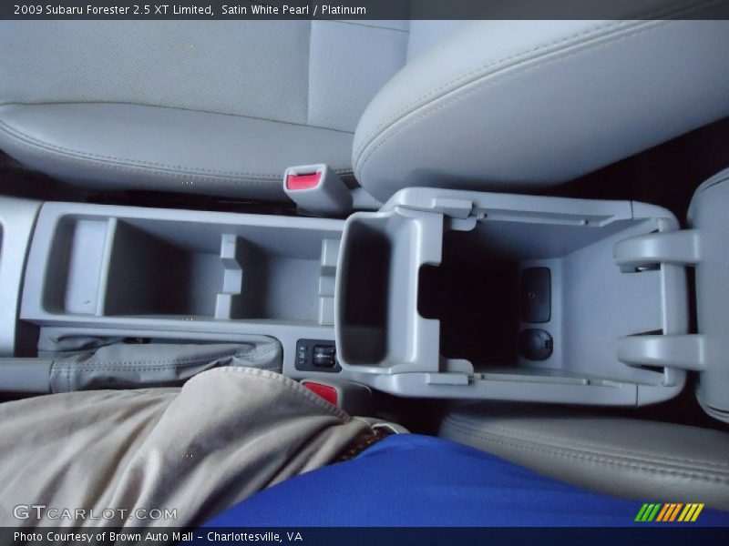 Satin White Pearl / Platinum 2009 Subaru Forester 2.5 XT Limited