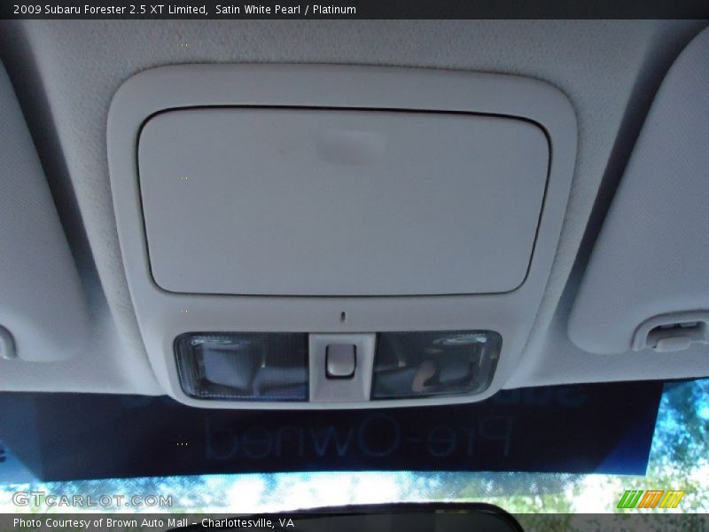 Satin White Pearl / Platinum 2009 Subaru Forester 2.5 XT Limited