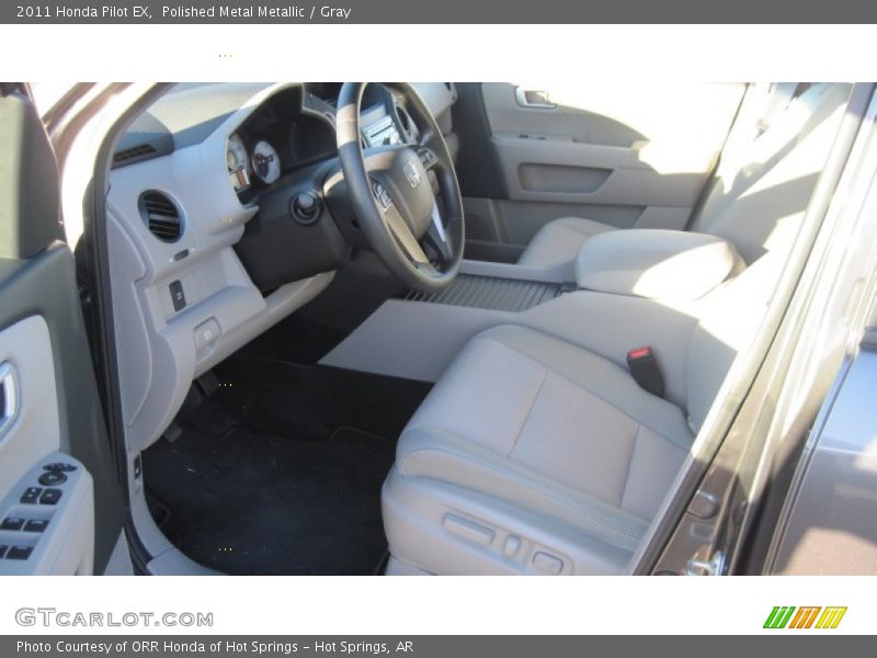 Polished Metal Metallic / Gray 2011 Honda Pilot EX
