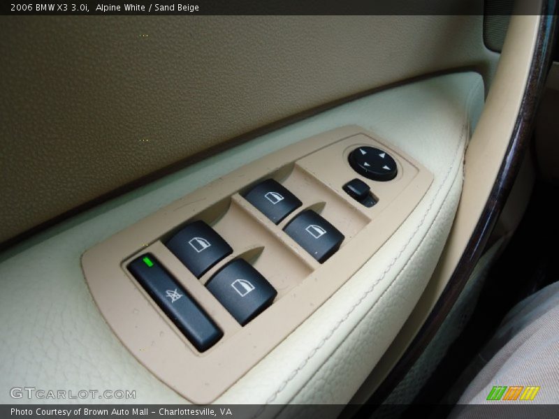 Alpine White / Sand Beige 2006 BMW X3 3.0i