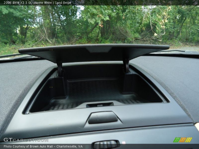 Alpine White / Sand Beige 2006 BMW X3 3.0i