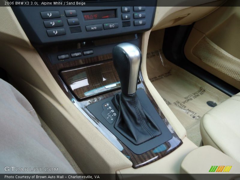 Alpine White / Sand Beige 2006 BMW X3 3.0i
