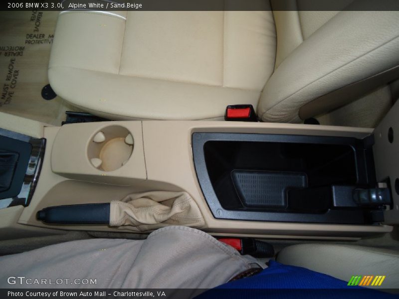 Alpine White / Sand Beige 2006 BMW X3 3.0i