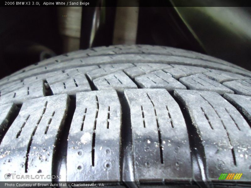 Alpine White / Sand Beige 2006 BMW X3 3.0i