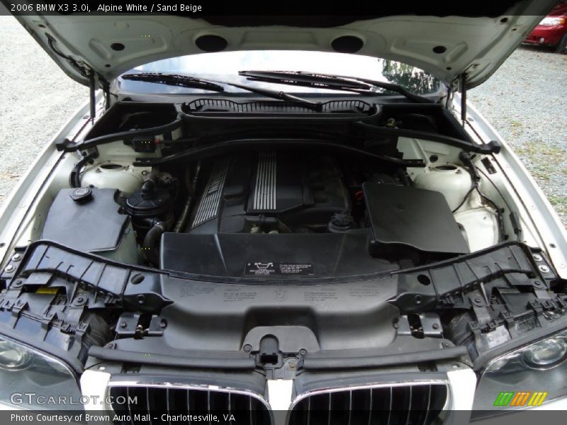 Alpine White / Sand Beige 2006 BMW X3 3.0i