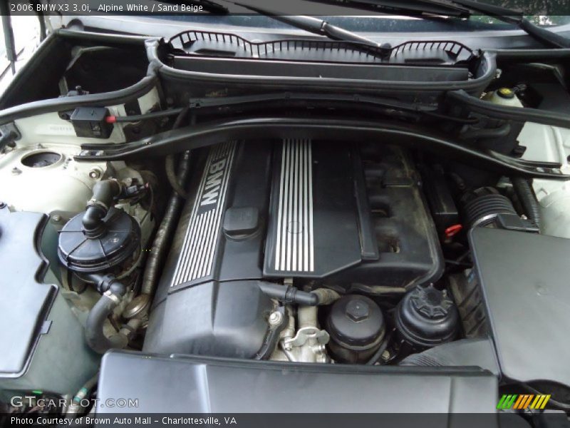Alpine White / Sand Beige 2006 BMW X3 3.0i