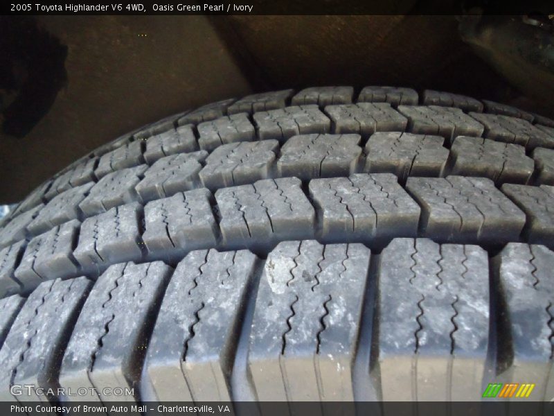 Oasis Green Pearl / Ivory 2005 Toyota Highlander V6 4WD