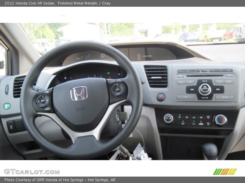 Dashboard of 2012 Civic HF Sedan