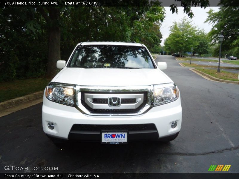 Taffeta White / Gray 2009 Honda Pilot Touring 4WD